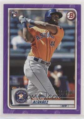 2020 Bowman - [Base] - Purple #25 - Yordan Alvarez /250