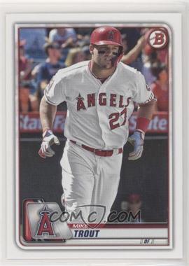 2020 Bowman - [Base] #1 - Mike Trout [EX to NM]
