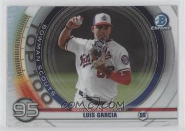 2020 Bowman - Bowman Scouts Top 100 Chrome #BTP-95 - Luis Garcia