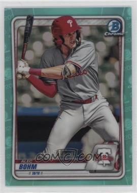 2020 Bowman - Chrome Prospects - Aqua Refractor #BCP-29 - Alec Bohm /125