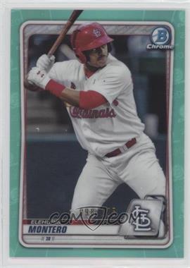 2020 Bowman - Chrome Prospects - Aqua Refractor #BCP-32 - Elehuris Montero /125