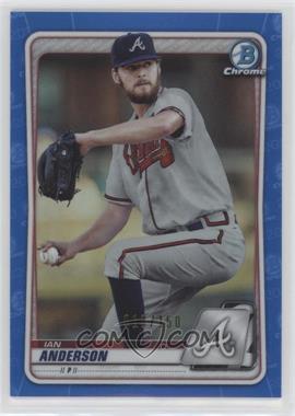 2020 Bowman - Chrome Prospects - Blue Refractor #BCP-97 - Ian Anderson /150