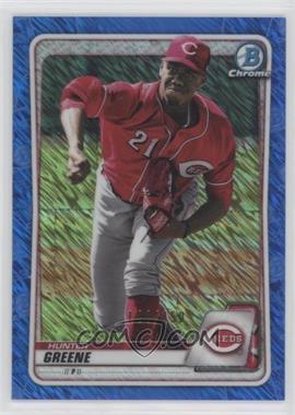 2020 Bowman - Chrome Prospects - Blue Shimmer Refractor #BCP-47 - Hunter Greene /150