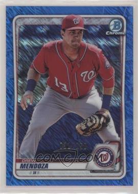 2020 Bowman - Chrome Prospects - Blue Shimmer Refractor #BCP-71 - Drew Mendoza /150