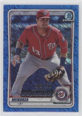 2020 Bowman - Chrome Prospects - Blue Shimmer Refractor #BCP-71 - Drew Mendoza /150