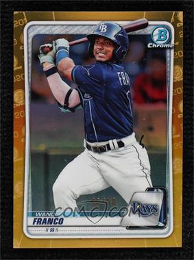 2020 Bowman - Chrome Prospects - Gold Refractor #BCP-1 - Wander Franco /50