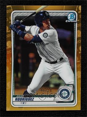 2020 Bowman - Chrome Prospects - Gold Refractor #BCP-19 - Julio Rodriguez /50