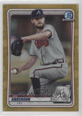 2020 Bowman - Chrome Prospects - Gold Refractor #BCP-97 - Ian Anderson /50