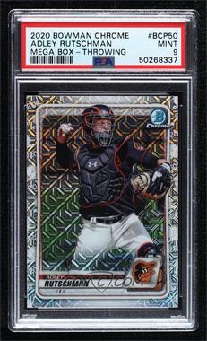 2020 Bowman - Chrome Prospects - Mega Box Mojo Refractor #BCP-50.2 - Photo Variation - Adley Rutschman [PSA 9 MINT]