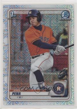 2020 Bowman - Chrome Prospects - Mega Box Mojo Refractor #BCP-61 - Jeremy Pena - Courtesy of COMC.com