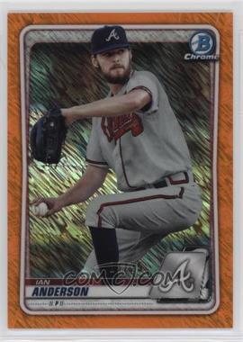 2020 Bowman - Chrome Prospects - Orange Shimmer Refractor #BCP-97 - Ian Anderson /25