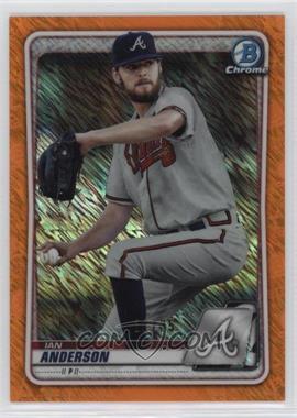 2020 Bowman - Chrome Prospects - Orange Shimmer Refractor #BCP-97 - Ian Anderson /25