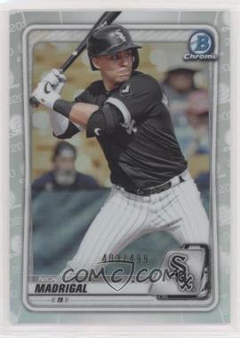 2020 Bowman - Chrome Prospects - Refractor #BCP-101 - Nick Madrigal /499