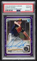 Aaron Ashby [PSA 10 GEM MT] #/250