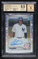 Jasson Dominguez [BGS 9.5 GEM MINT] #/499