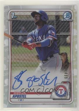 2020 Bowman - Chrome Prospects Autographs - Refractor #CPA-SA - Sherten Apostel /499