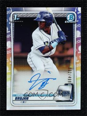 2020 Bowman - Chrome Prospects Autographs - Refractor #CPA-VB - Vidal Brujan /499