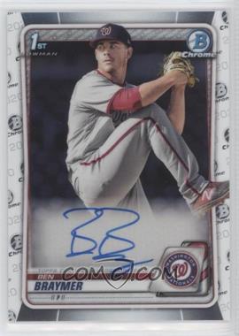 2020 Bowman - Chrome Prospects Autographs #CPA-BB - Ben Braymer