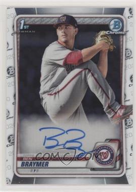2020 Bowman - Chrome Prospects Autographs #CPA-BB - Ben Braymer
