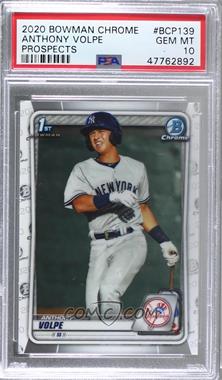 2020 Bowman - Chrome Prospects #BCP-139 - Anthony Volpe [PSA 10 GEM MT]