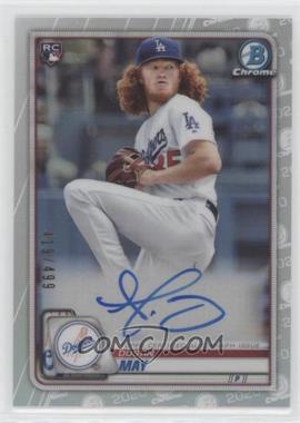 2020 Bowman - Chrome Rookie Autographs - Refractor #CRA-DM - Dustin May /499