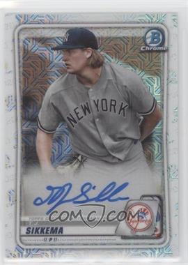 2020 Bowman - Mega Box Chrome Mojo Autographs #BMA-TSI - T.J. Sikkema