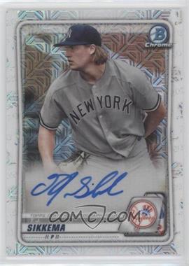 2020 Bowman - Mega Box Chrome Mojo Autographs #BMA-TSI - T.J. Sikkema