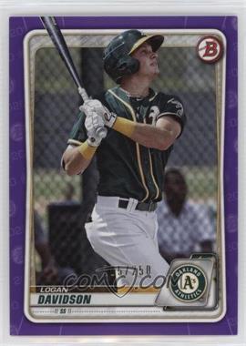 2020 Bowman - Prospects - Purple #BP-88 - Logan Davidson /250