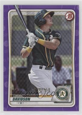 2020 Bowman - Prospects - Purple #BP-88 - Logan Davidson /250