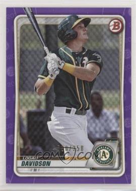 2020 Bowman - Prospects - Purple #BP-88 - Logan Davidson /250