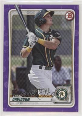 2020 Bowman - Prospects - Purple #BP-88 - Logan Davidson /250