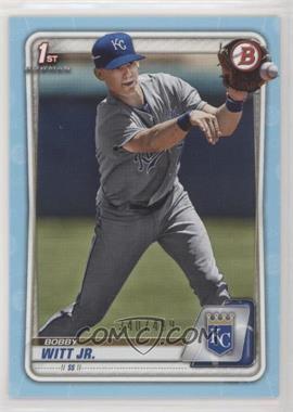 2020 Bowman - Prospects - Sky Blue #BP-25 - Bobby Witt Jr. /499