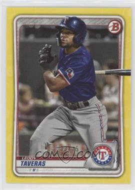 2020 Bowman - Prospects - Yellow #BP-127 - Leody Taveras /75