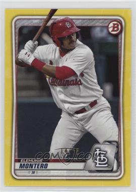 2020 Bowman - Prospects - Yellow #BP-32 - Elehuris Montero /75