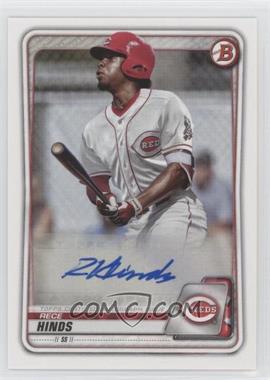 2020 Bowman - Prospects Autographs #PA-RH - Rece Hinds