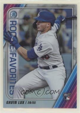 2020 Bowman - Rookie of the Year Favorites Chrome #ROYF-GL - Gavin Lux