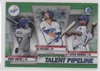 DJ Peters, Jeter Downs, Kody Hoese #/99