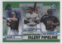 Jazz Chisholm, Jesus Sanchez, JJ Bleday #/99