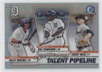 Daz Cameron, Riley Greene, Casey Mize