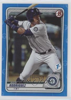 2020 Bowman 1st Edition - [Base] - Blue Foil #BFE-19 - Julio Rodriguez /150