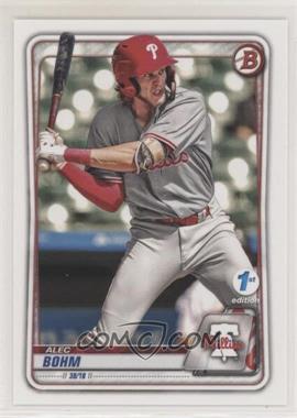 2020 Bowman 1st Edition - [Base] #BFE-29 - Alec Bohm