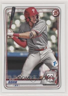 2020 Bowman 1st Edition - [Base] #BFE-29 - Alec Bohm