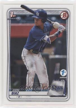 2020 Bowman 1st Edition - [Base] #BFE-30 - Jhon Diaz