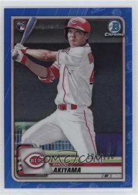 2020 Bowman Chrome - [Base] - Blue Refractor #71 - Shogo Akiyama /150