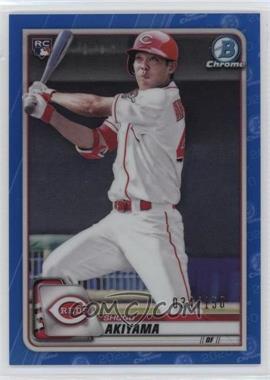 2020 Bowman Chrome - [Base] - Blue Refractor #71 - Shogo Akiyama /150