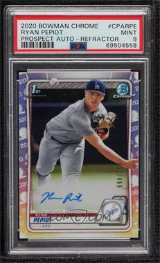 2020 Bowman Chrome - Prospect Autographs - Refractor #CPA-RPE - Ryan Pepiot /499 [PSA 9 MINT]