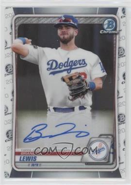 2020 Bowman Chrome - Prospect Autographs #CPA-BL.2 - Brandon Lewis