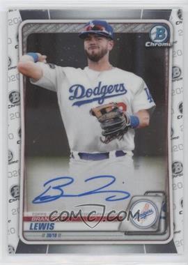 2020 Bowman Chrome - Prospect Autographs #CPA-BL.2 - Brandon Lewis