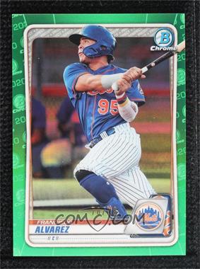 2020 Bowman Chrome - Prospects - Green Refractor #BCP-198 - Francisco Alvarez /99