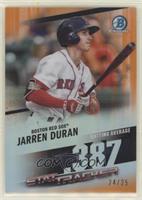 Jarren Duran #/25